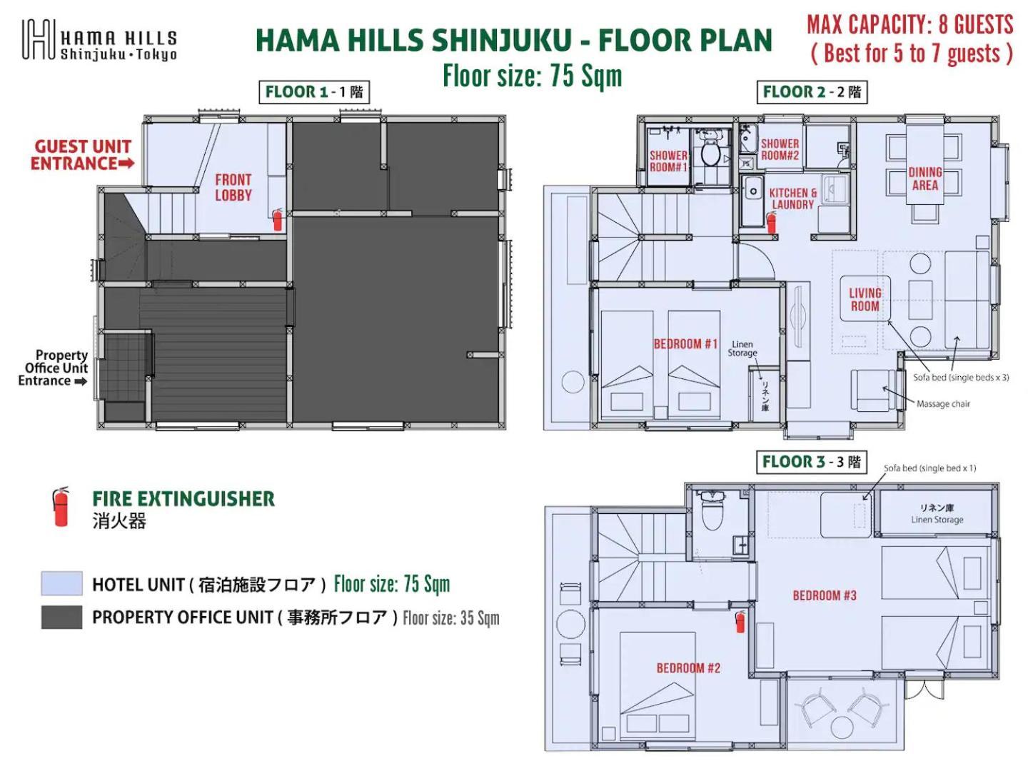 Hama Hills Shinjuku Aparthotel Tokió Kültér fotó